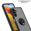 Матовый Полупрозрачный Чехол Для Телефона Samsung A56 A16 A26 A36 A55 A35 A15 A54 A34 A14 A25 С Магнитным Кольцом Держателем Защитная Крышка