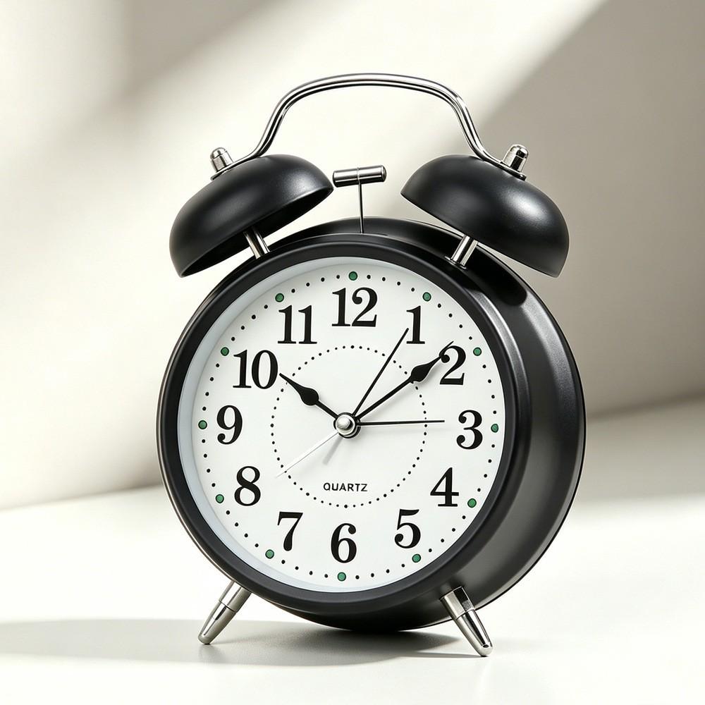 Student-specific loud desktop clock minimalist digital dormitory get up artifact silent learning alarm clock