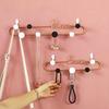 1PCS Door Hook Hanger Towel Coat Clothes Hat Door Hanger Bathroom Hanging Rack Holder ( Not Includes