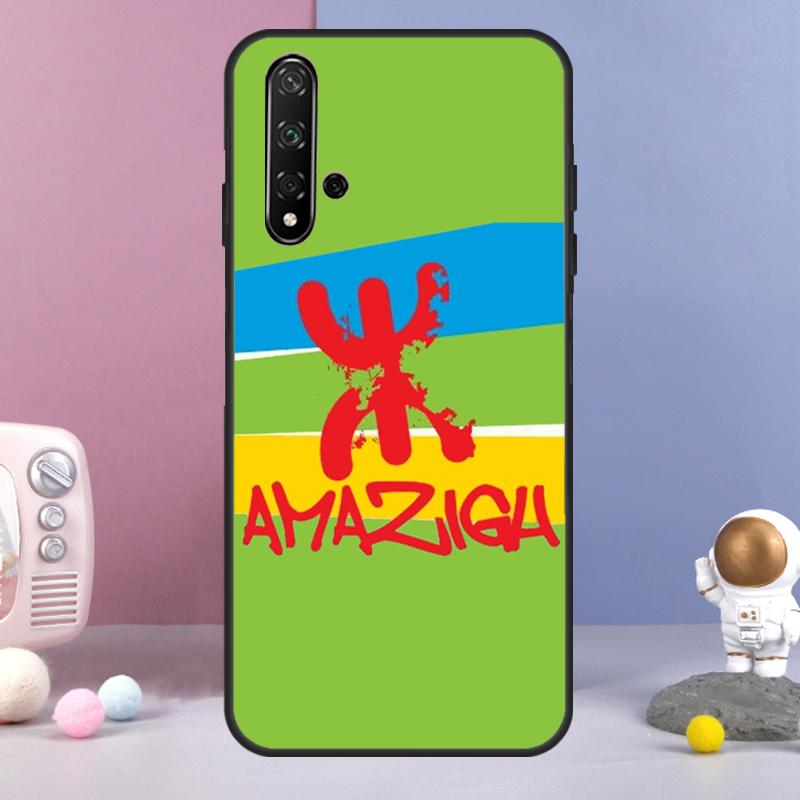 Amazigh Flag For Huawei Nova 5T 9 10 SE 7i 8i 11i 12i Y73 Y90 Y70 Y72 Y61 Y91 Y60 P20 P30 P40 Lite Case