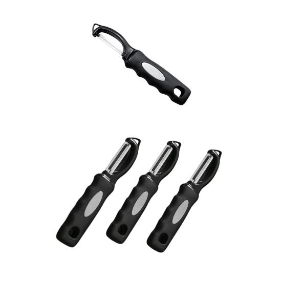 Поворотная овощечистка с удалителем пятен Лезвия из нержавеющей стали Овощечистка для фруктов с эргономичной ручкой Легко чистить