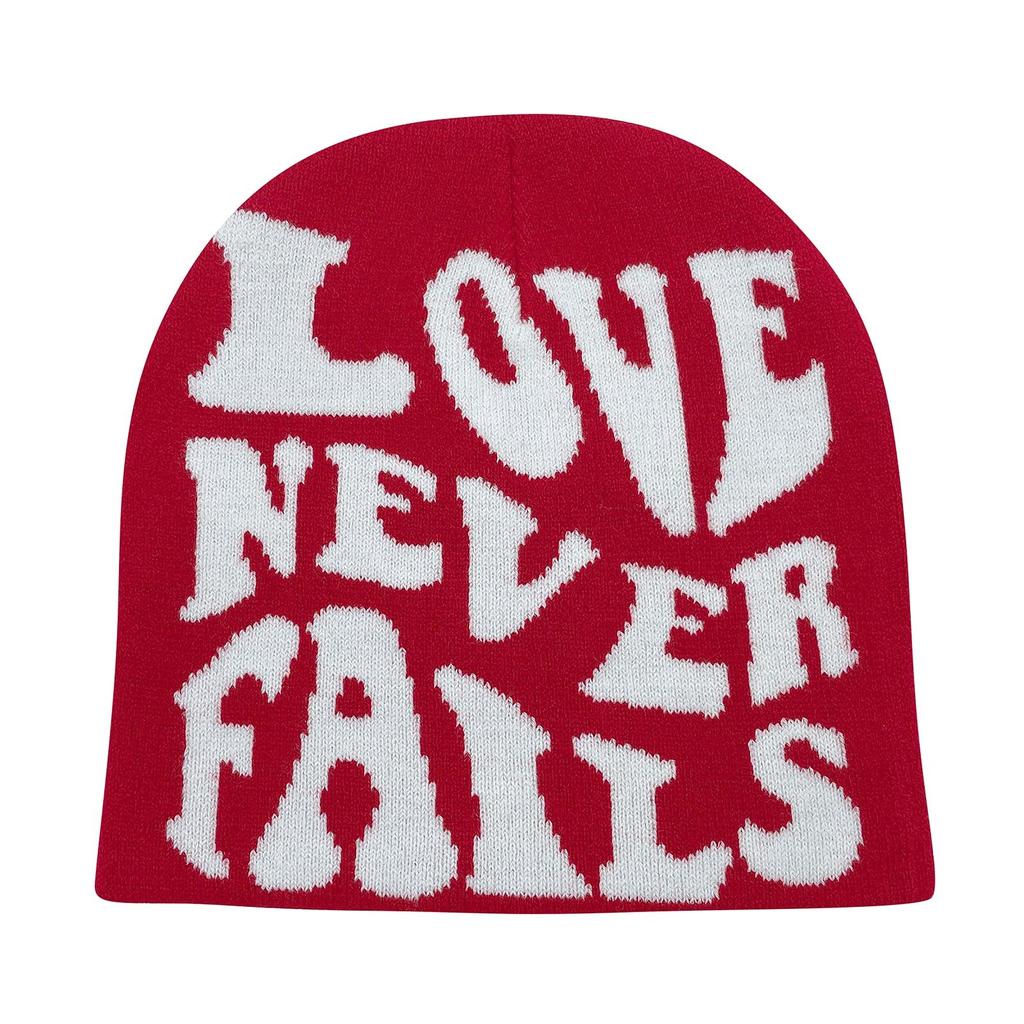 Вязаная шапка с надписью LOVE, мужская и женская шапка в стиле хип-хоп, модная теплая шапка