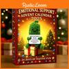 Emotional Support Advance Calendar Christmas Countdown Blind Box For Gift Kids