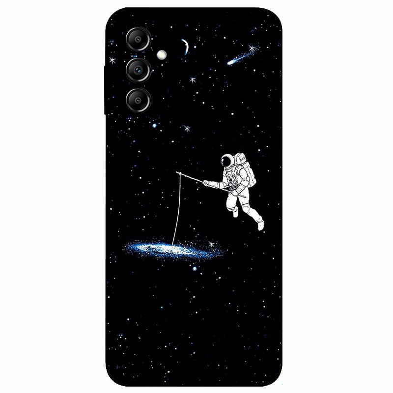 Для Samsung A14 4G A 14 M14 5G Чехол Расписной ТПУ Мягкий Силикон Черный Funda для Samsung Galaxy A14 A145F Бампер GalaxyA14 M 14 Сумка