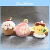 Chicken Pendant Cherry Plush Toy Keychain Stuffed Animal Accessory Teens For