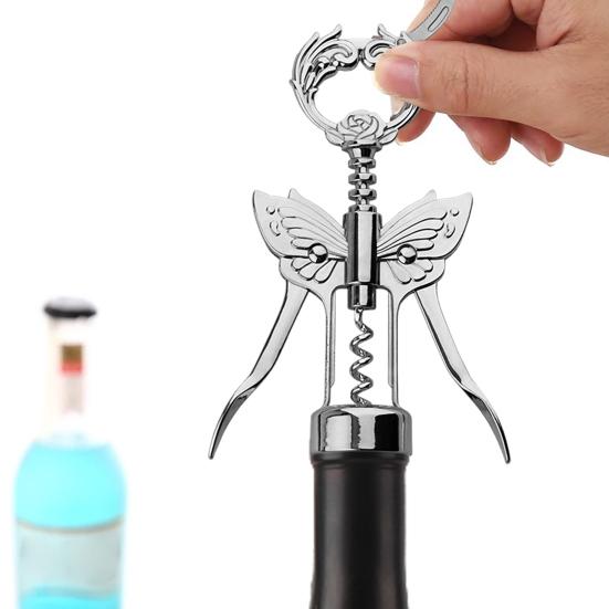 Открывалка для бутылок вина Butterfly Wing Многофункциональный штопор для кухни, ресторана, шато и бара, декор стола