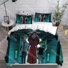 Set Biancheria da Letto Cartone Animato Moda Carmen Sandiego Singolo Gemello Matrimoniale Queen King Size Set Letto Set Copripiumino Set Lenzuola Camera da Letto Bambini