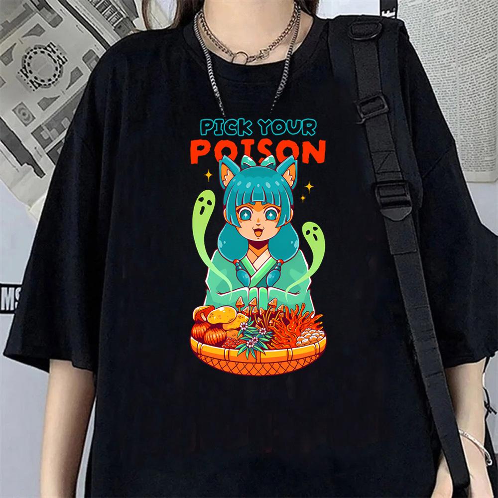 Apothecary Diaries T Shirt Women Vintage Top Tees Classic Pastel Punk Grunge Anime Kawaii Tshirt