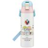 Kids' Stainless Steel Water Bottle, Direct Drinking, 580ml, Sumikkogurashi, Girls' Size (SDC6N-A)