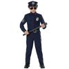Hot Selling, Children's Police Officer Clothing Boys Black Cat Sheriff Kindergarten Military Uniform SWAT Little Girl Police