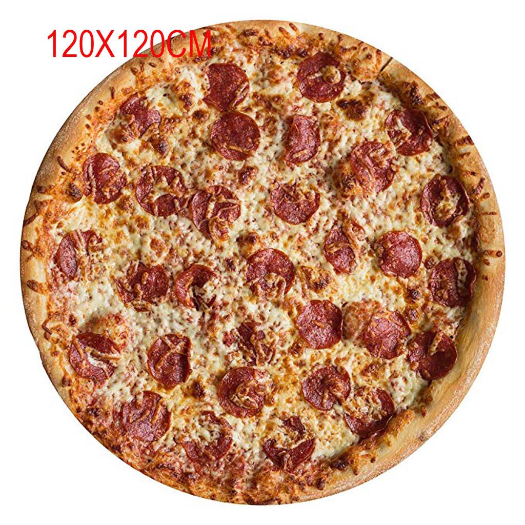 Comfort Food Pizza Wrap Blanket Perfectly Round Throw Christmas gift