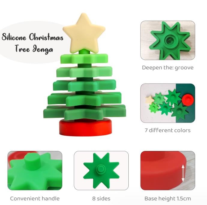 Рождество Рождество ребенок строит своими руками развивающая рука интерьер укладка 0 лет 1 год 2 года дерево, подарок, игрушка, детский товар, игрушка, блок,