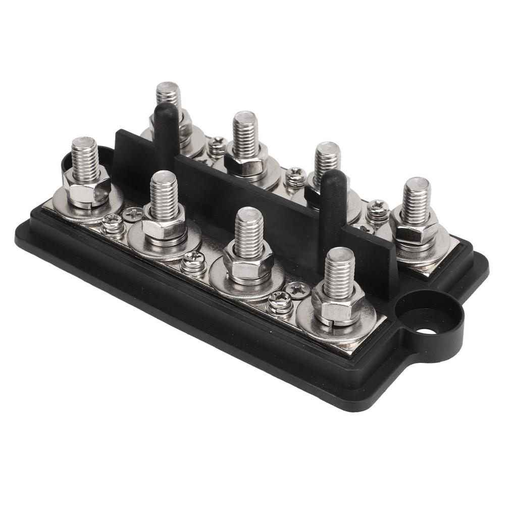 Блок распределения питания DC12-48В 150А 8 шпилек М10 Аккумуляторная шина для автомобилей, лодок, яхт, грузовиков