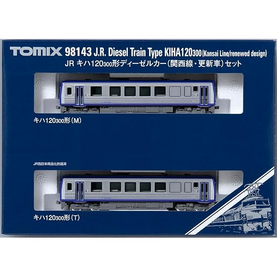 TOMYTEC TOMIX N Gauge JR KiHa 120-300 Series Kansai Line, Refurbished Car Set, Model Train, Diesel C