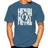 Brand man teeshirt Heavy Metal Short Sleeve Leisure Casual Mens TShirt Solid Color Camisas T Shirt Cotton Hilarious Top