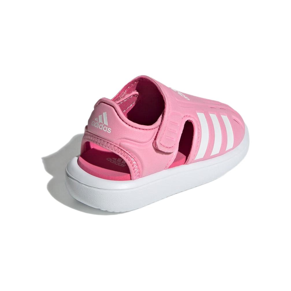 Adidas Water Sandal Comfortable Non-Slip Low-Top Walking Shoes Baby Shoes Pink White IE2604