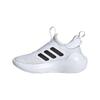 Adidas TENSAURComfort Breathable Low Top Kids Lifestyle Shoes White/Black Kids' Sneakers IH1065