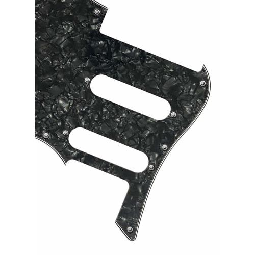 Guitar Pickguard for Yamaha Pacifica 112V Style Guitar Pickguard Scratch Plate (4-Ply Black Pearl)