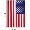Костюм-накидка с флагом США Патриотический плащ-флаг США и повязка на голову для детей Мальчиков Девочек