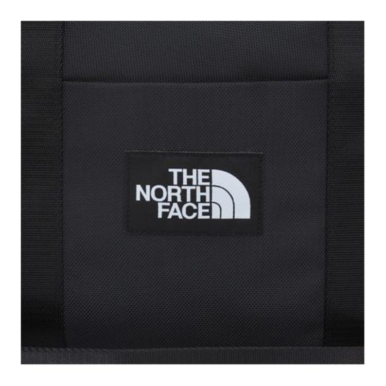 The North Face 20 л Сумка-тоут на молнии с логотипом, на плечо, через плечо, для улицы, унисекс, черная NN2FP77A