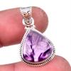 Natural Cacoxenite Gemstone 925 Solid Sterling Silver Jewelry Pendant 1.25" a2Q26