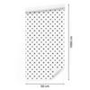 Dots wallpaper light gray, soft shapes 50x1000