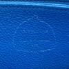 LOUIS VUITTON M81954 Zip Around LVxYK Yayoi Kusama collaboration Monogram Ann Platt Infinity Dot Zippy Wallet Purse blue Monogram Ann Platt Women Used