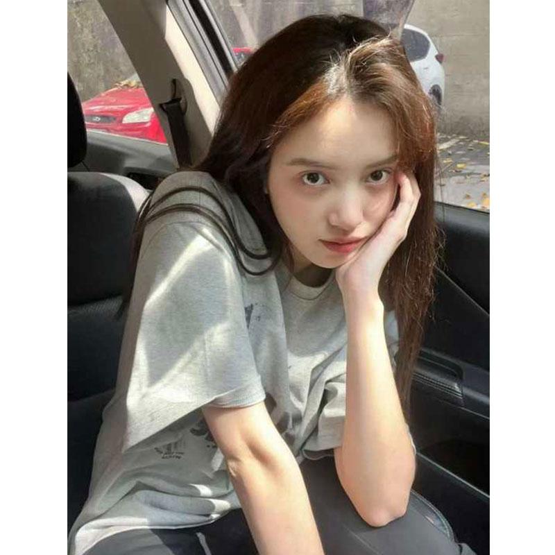 Y2k Harajuku Tshirt Women Vintage Oversize Grunge Short Sleeve Aesthetic Tees Korean Fashion Goth Streetwear Top Hippie