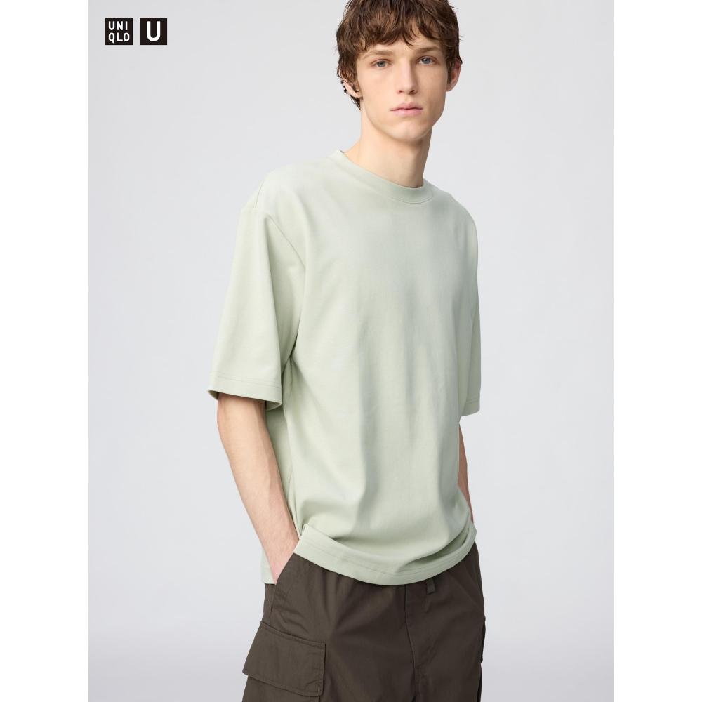 Uniqlo Oversize футболка Airism CoTTon с 5 рукавами