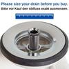 5pcs 35mm 45mm Size Drain Fastener Bolt Replacement Strainer Connectors  For Kitchen Sink