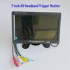 7" Truck Rearview Monitor with Camera, 24V AV Head, Reversing Display