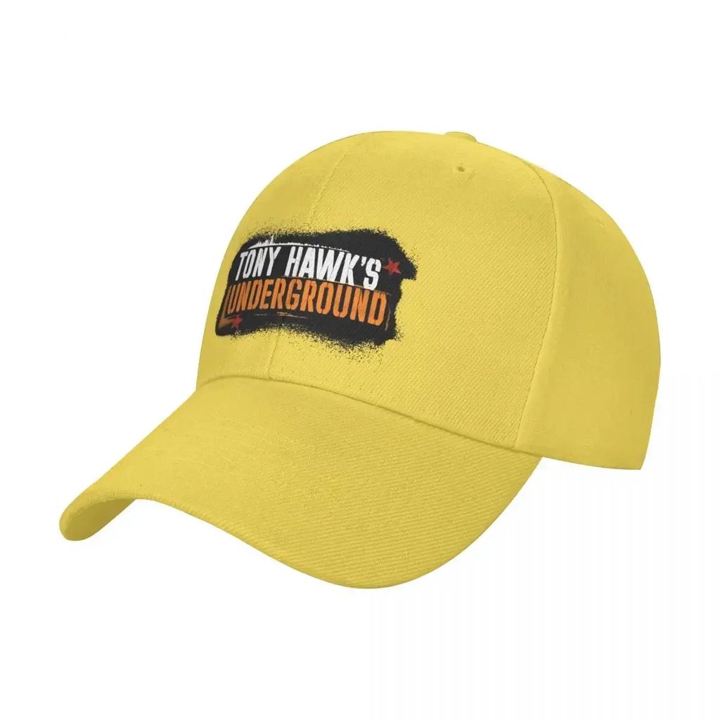 Tony Hawks Underground Logo Baseball Cap Wild Ball Hat fashionable Luxury Unisex Hat Womens Hats For The Sun Unisexs
