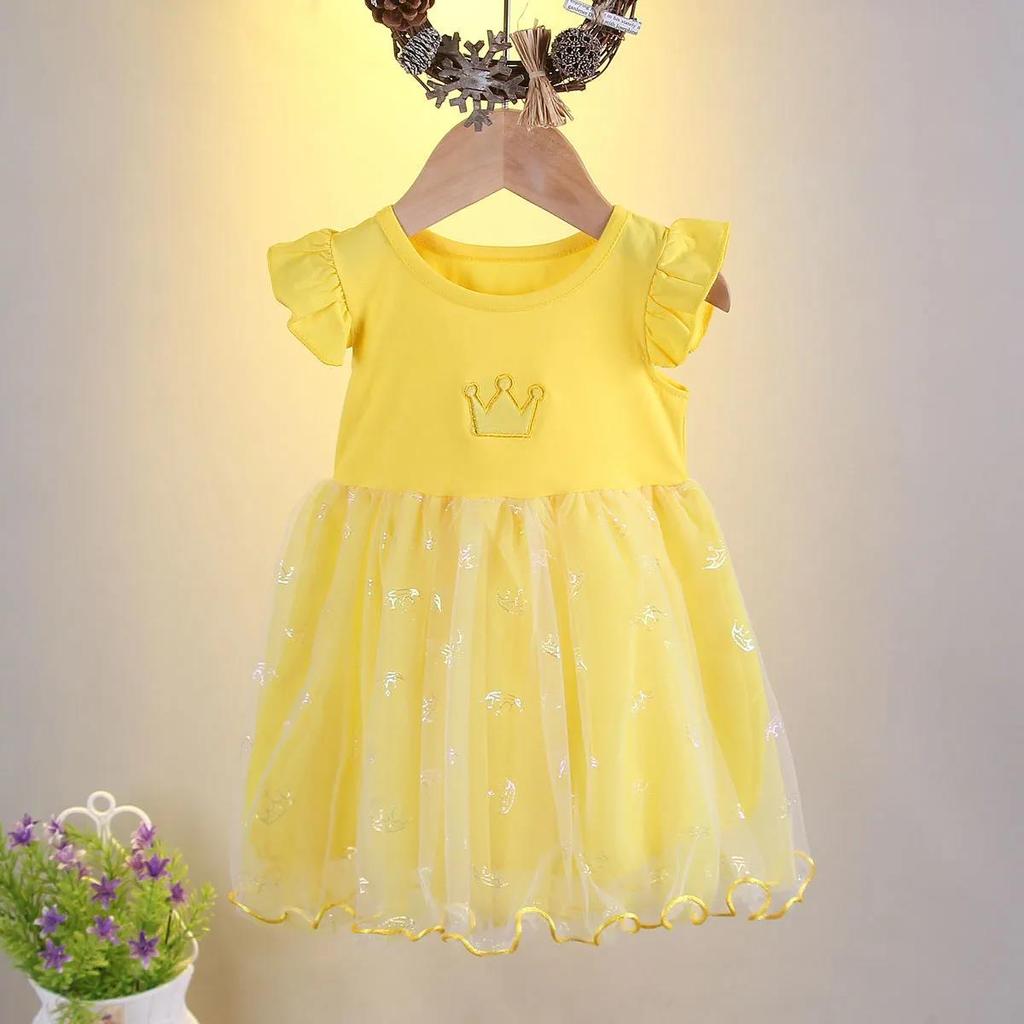 Little Girls Dress for Party Wedding Summer Baby Kids Dresses for Girls Children's Party Princess Tutu Dress Casual Clothes