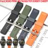 Ремешок для Casio PROTREK PRW-61 Серия PRW-6900Y PRW-6800 PRW6900 PRW-3400 Мужской TPU Водонепроницаемый Запасной Ремешок Аксессуары для Часов