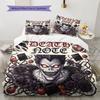 Постельное белье с пододеяльником Death Note для детей, очень большого размера, идеальный подарок, доступны различные размеры -HE181