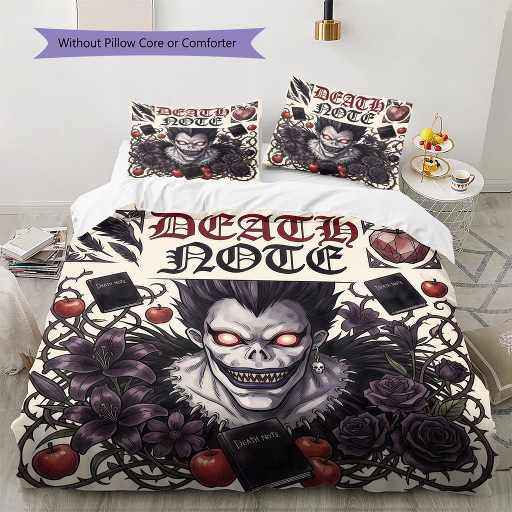 Постельное белье с пододеяльником Death Note для детей, очень большого размера, идеальный подарок, доступны различные размеры -HE181