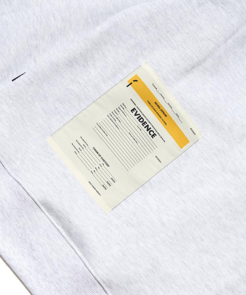 Худи на молнии Stigma Oversized Белый меланж