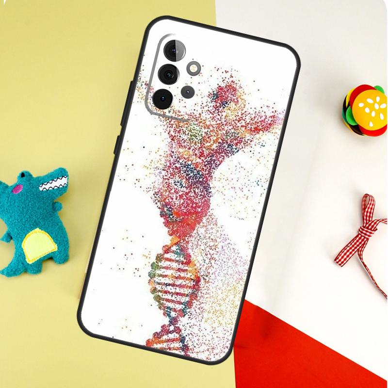 Наука ДНК Химия Для Samsung Galaxy A22 A32 A52 A54 A34 A14 A55 A35 A15 A53 A33 A13 A05 A06 A16 Чехол для телефона