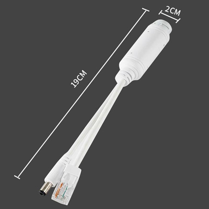 48V To 12V POE Splitter Waterproof Adapter Cable Power Supply Module For Camera Poe Splitter 4-Piece Outdoor Waterproof Standard