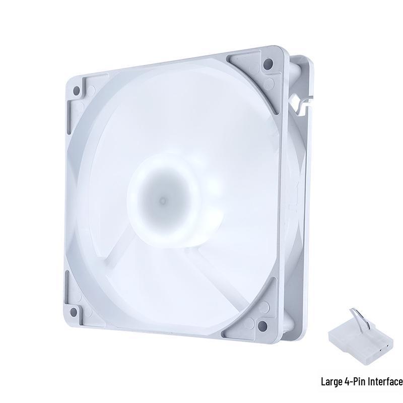 Бесшумный светодиодный 120-мм 4-контактный вентилятор для охлаждения корпуса