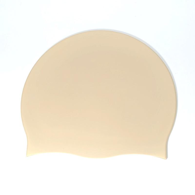 Силиконовая шапочка для плавания для мужчин и женщин, водонепроницаемая цветная спортивная высокоэластичная шапочка для плавания в бассейне для взрослых, шапка для дайвинга