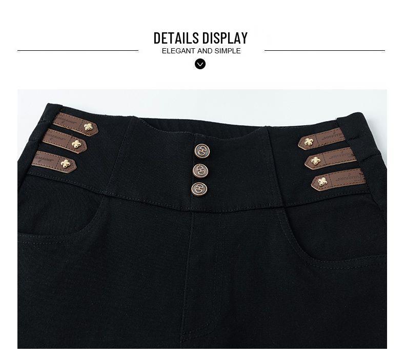 Women's High-Waisted Micro-Flare Bell-Bottom Pants - Winter Slimming Plus Size