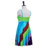 Girls 13 Going On 30 Cosplay Halter Dress Green Anime Roleplay Costume