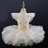 Children's Sequined Ballet Tutu Dress Girls Jazz Dance Costumes Children Ballerinas Tutu Outfits Kids Ballroom Dance Clothes