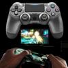 Беспроводной игровой контроллер геймпад Bluetooth для PS4 черный джойстик Dualshock 4 точное управление