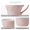 Wedgwood Joyful Holidays Pink Mug & Tea Caddy Set