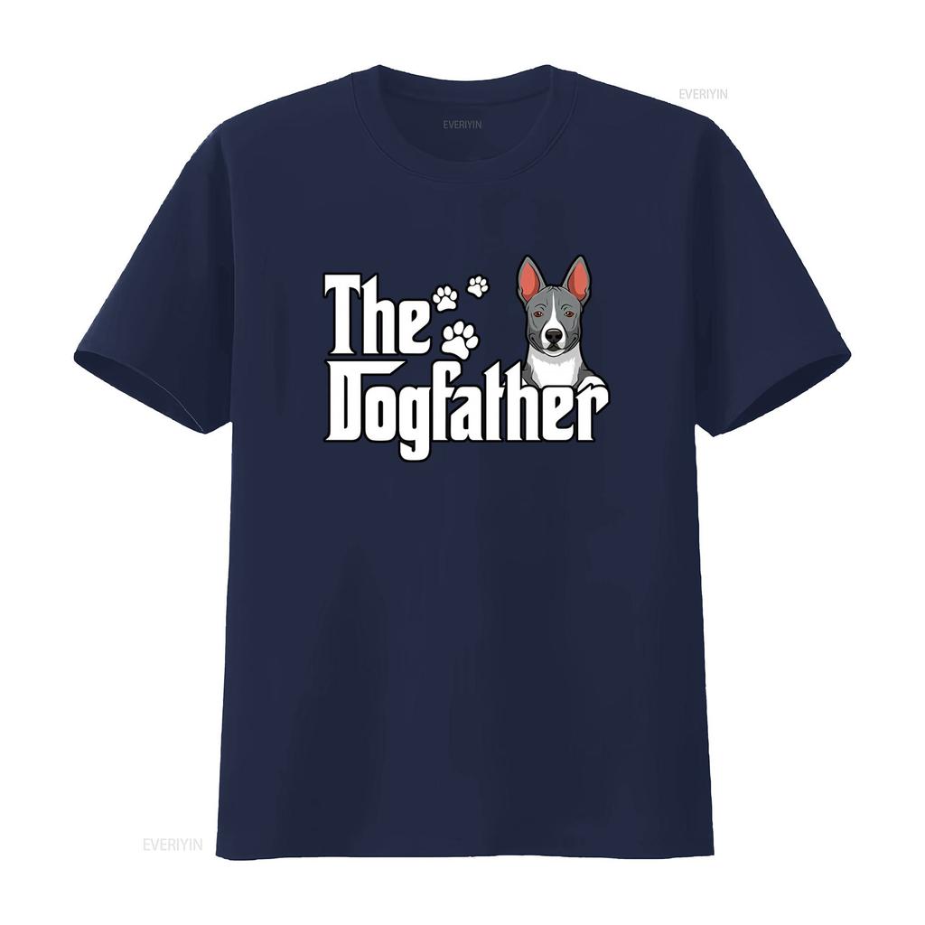 Basenji The Dogfather Fathers Day T Shirt Stylish Comfortable Dog Lover vintage Washed graphic Stretched designer clothes Soft