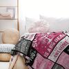1pc Sobriety Gifts for Women, Sobriety Blanket, Addiction Recovery Gifts, Sobriety Gift Ideas Blanket, Sobriety Flannel Blanket for Women Gi