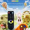 Kids Sensory Educational Remote Control Shape Teether Silicone Pain Relief Teething Toy  Baby
