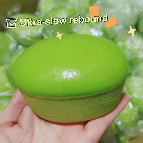 Сжималка Игрушка Мягкая Игрушка с Медленным Восстановлением Симулированный Чизкейк Дизайн Снятия Стресса Игрушка-Декомпрессор для Офиса Студентов